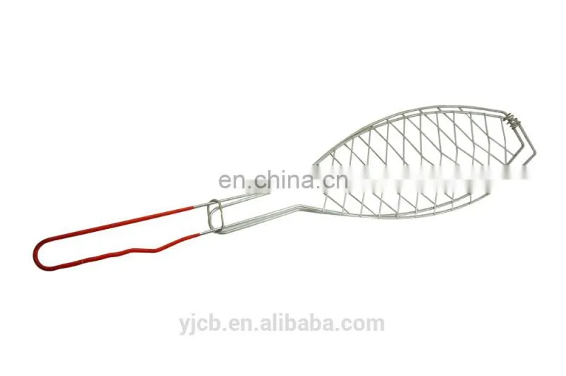 Funny fish shape good metal rotating chinese bbq grill