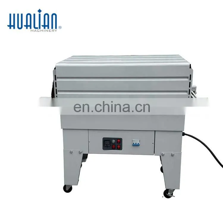 BSL-5045L+BS-4525A HUANAN High Quality Fast POF Sealing Small Shrink Tunnel MINI SHRINK