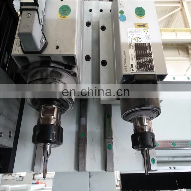 Hot style 3D double heads CNC Router/ multi spindle wood carving machine