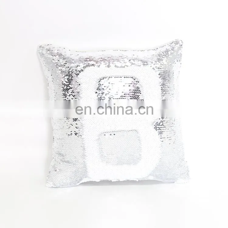 Fashion colorful sofa decorative sequin throw pillow cover