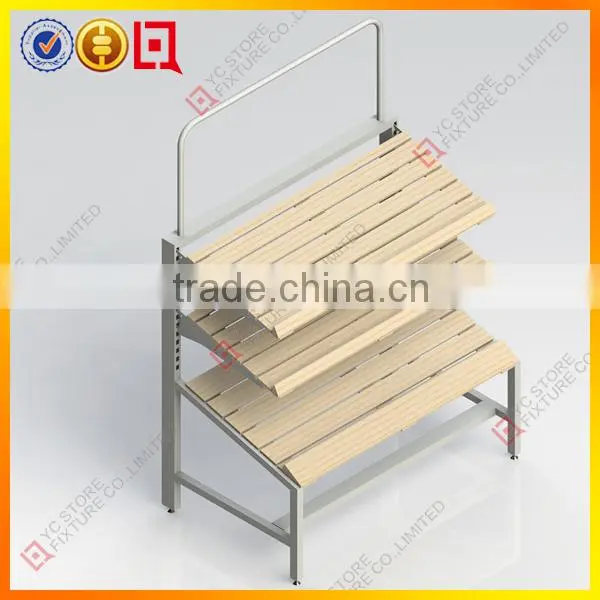 Double bakery bread racks shelf