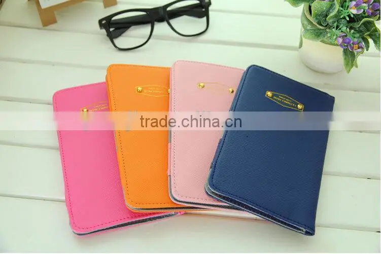 Passport Case, Travel Wallet Blocking Passport Cover Compact Case Holder Wallet,Prevent Degaussing,Classic Long