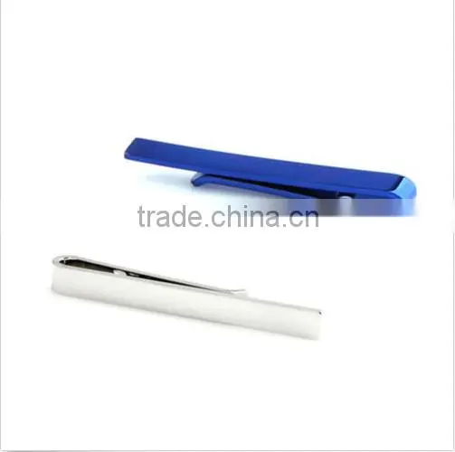 New Necktie Bar Men's Wedding Business Metal Tie Clip 6 Colors