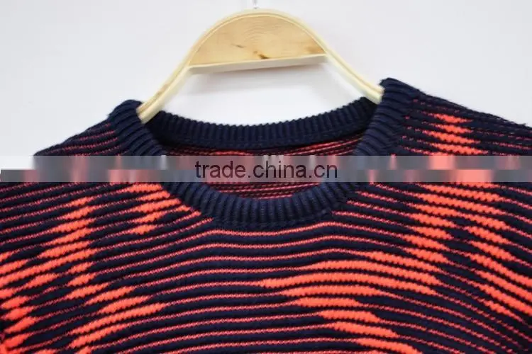 Women Clothing Colourful Mottled Pullover Blended Women Knitted Sweater