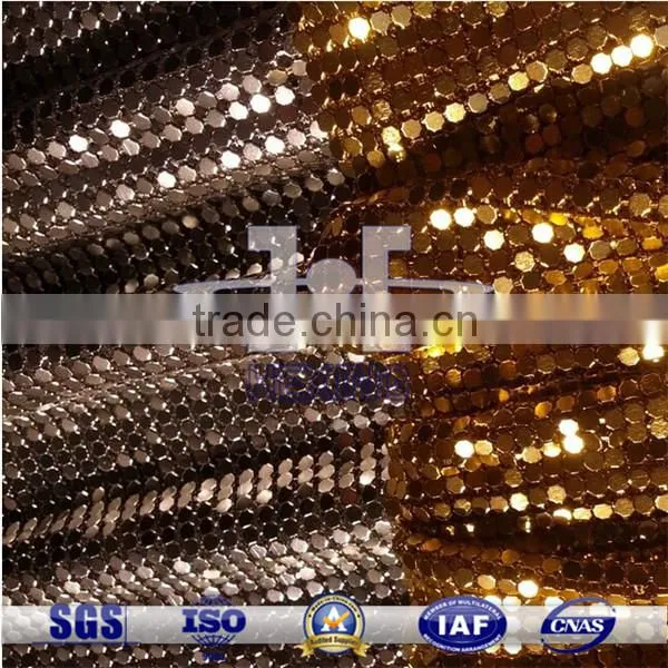Metallic sequin cloth/metal sequin cloth
