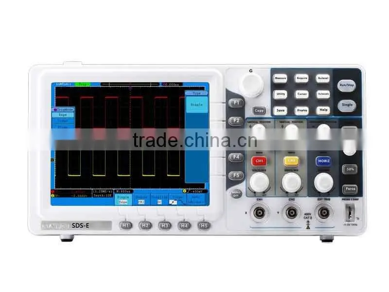 HOT Sale!! 8''SmartDS Series Dual Digital Storage Oscilloscope with VGA output, 100MHz,dual channels