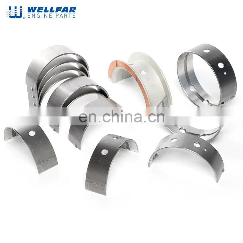 B SERIE Engine parts Wellfar 102mm Main bearing set for CUMMINS B SERIE Engine