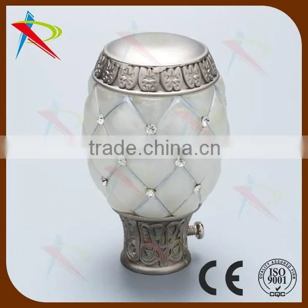 Factory price cheap curtain finials for Algeria market