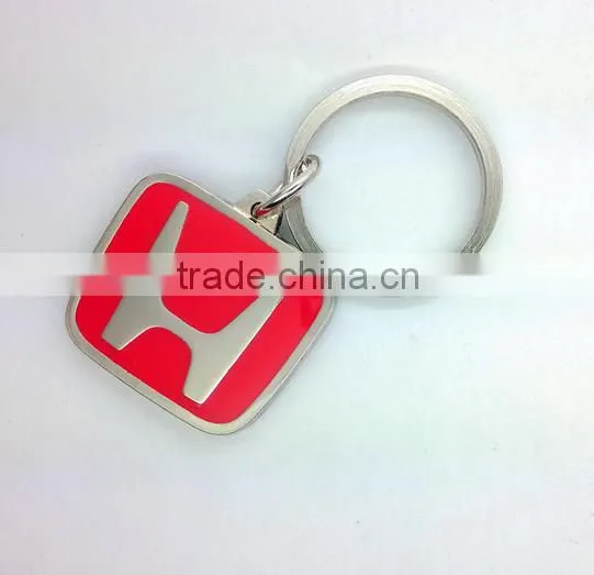 Key chaincustom Soft Enamel Metal Badge gold