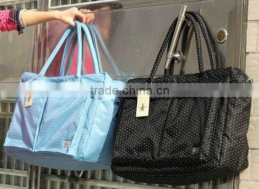 Wholesale popular cheap little dot mummydiaper bags