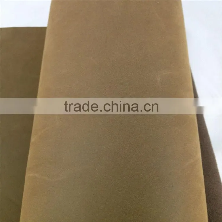 Genuine cow split nubuck leather for safety shoes