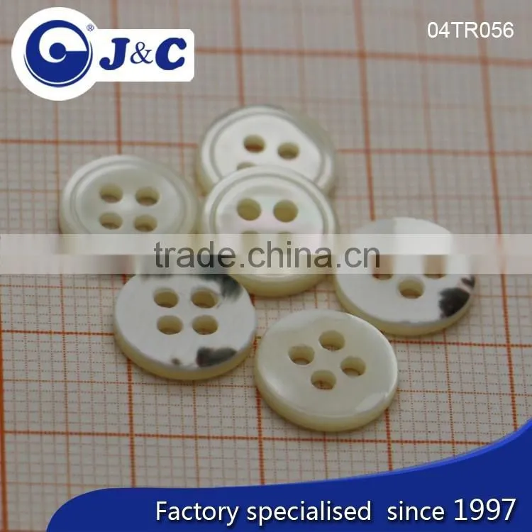 J&C Trocas shell buttons for fashion shirt.TR055,056