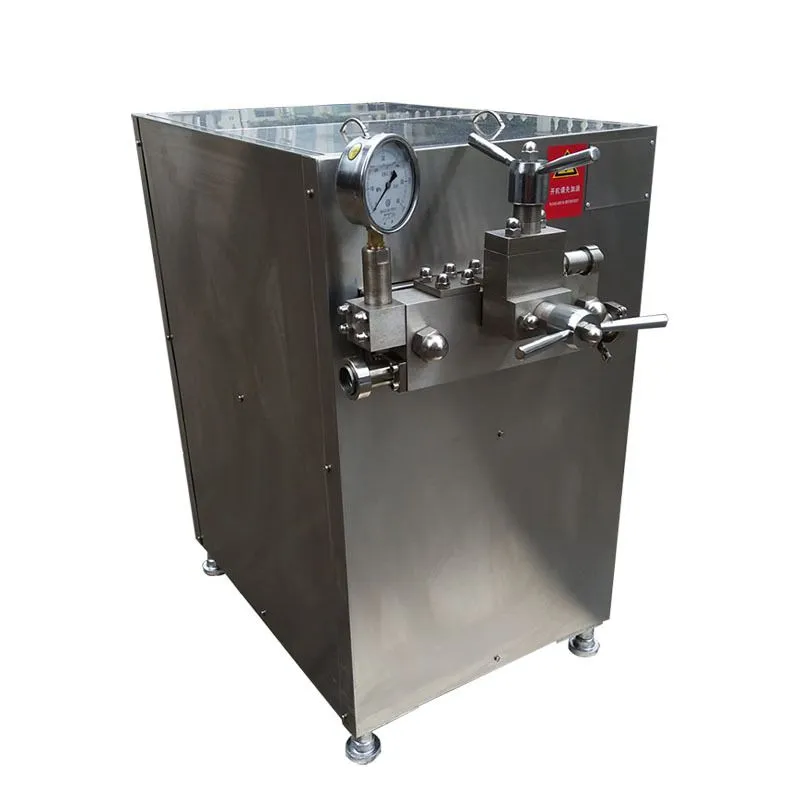 Shanghai High Pressure Homogenizer Food Production Emulsifying Cream Products Homogenizer High Pressure