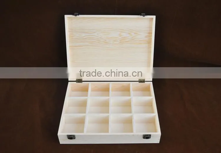Essential oil use wood material cheap box wooden box