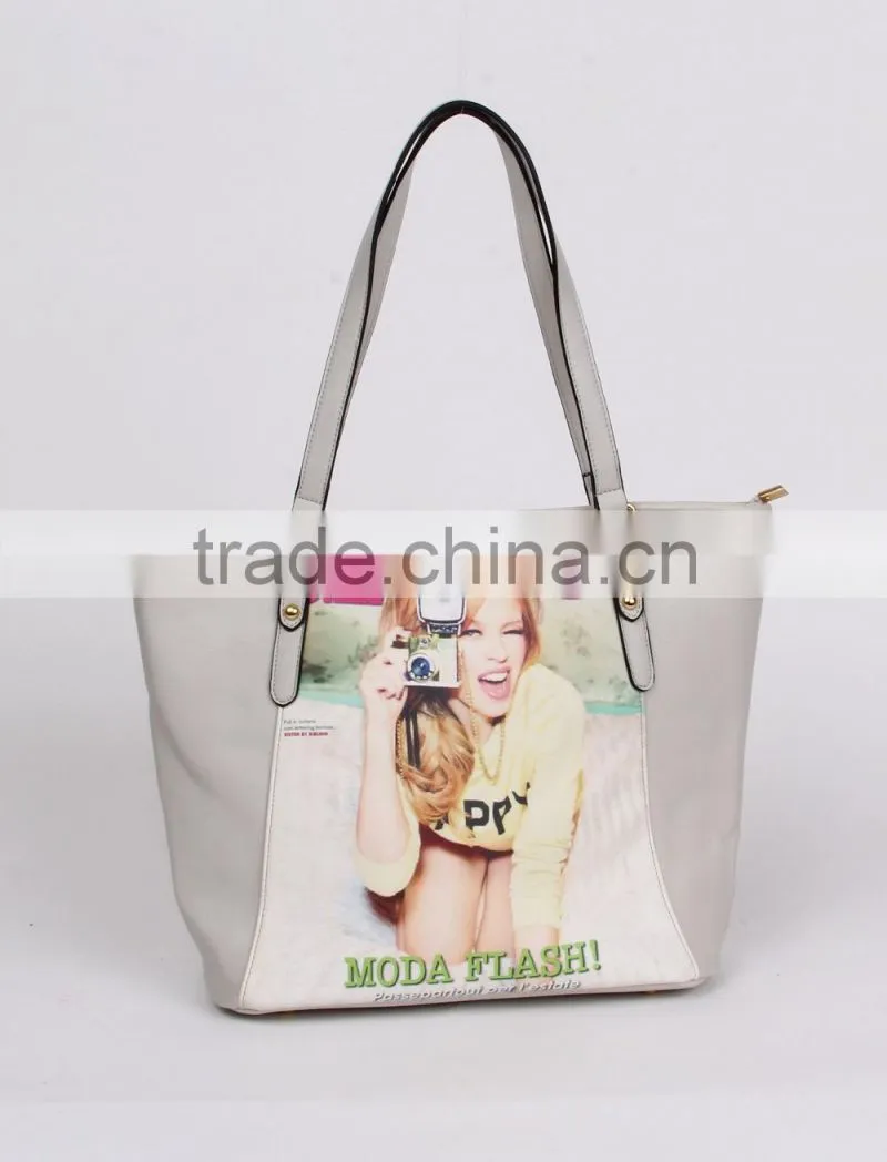 2015 Fashion Wholesale Lady Handbag Pu Elegance Designer Women Handbag