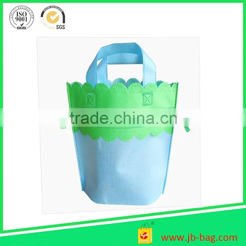 colorful customed design factory non woven drawstring bags