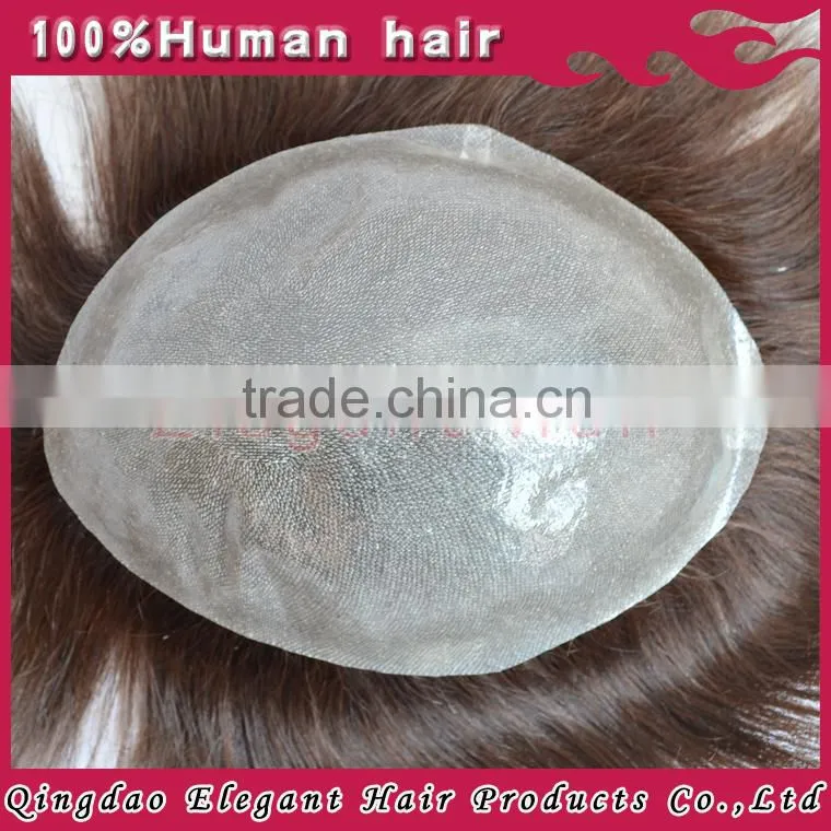 Top quality wholesale price china toupee factory 6-10 inch 100% brazilian human virgin hair men hair piece for short