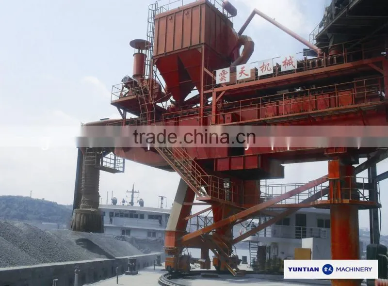 bulk material ship loader system