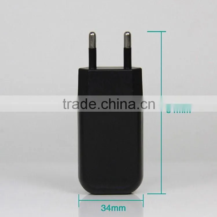 OEM EU Plug QC 2.0 Travel Charger Portable Super Fast Cell Phone Charger ,usb wall Charger