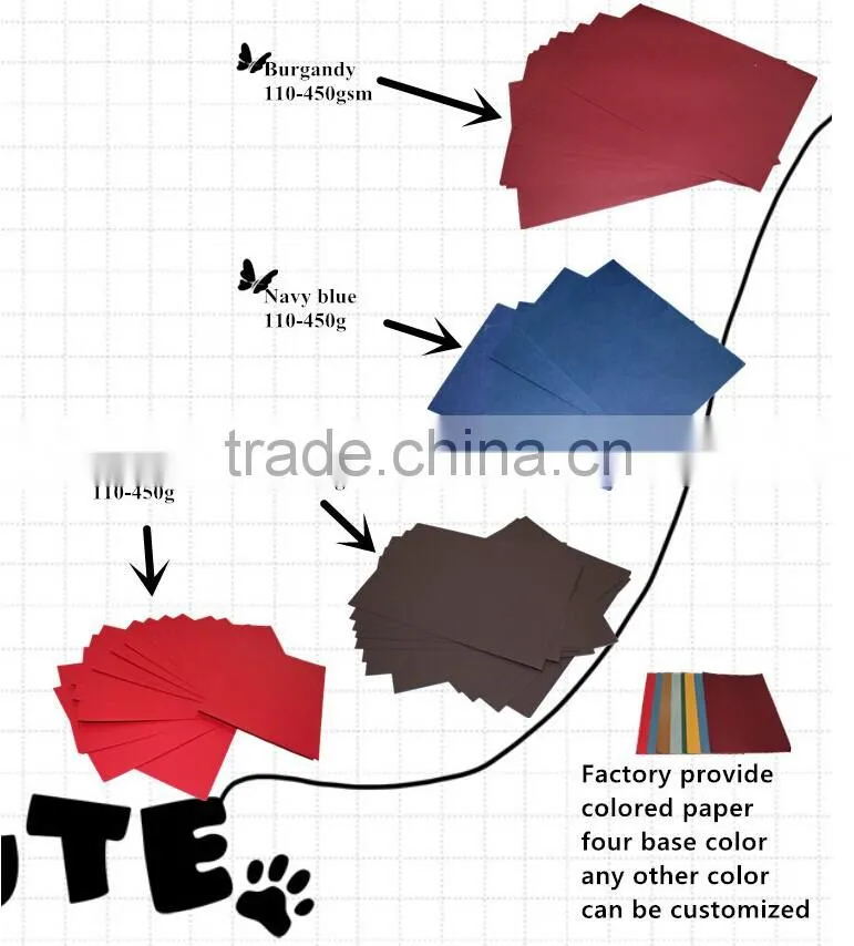 HOT! Red Paper Cardboard for gift wrapping
