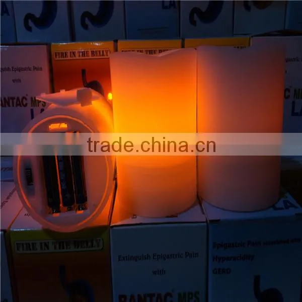 led wax candle light