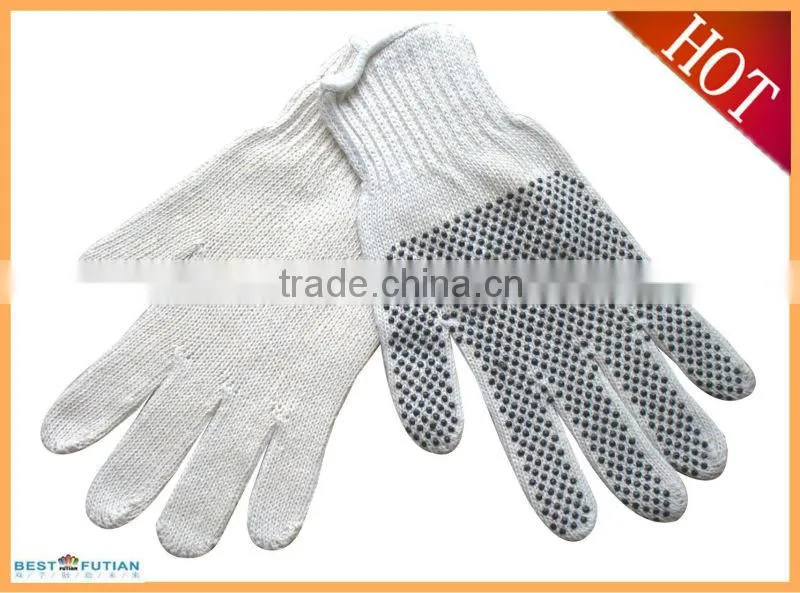 PVC dotted glove cotton gloves working gloves