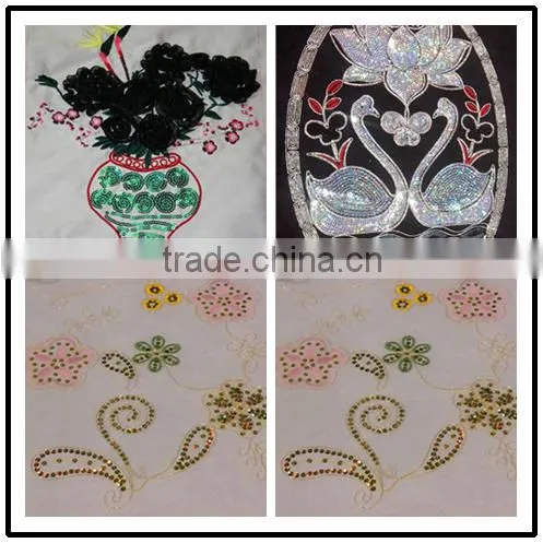 High speed coiling mixed computerized embroidery machine