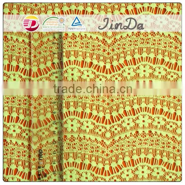2014 new design stylish 100% nylon jacquard lace form china