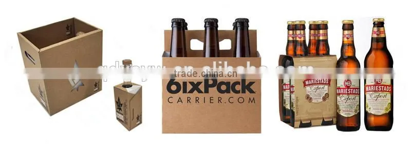 High Quality Red Wine Box Packaging, Wine Bottle Carton Box