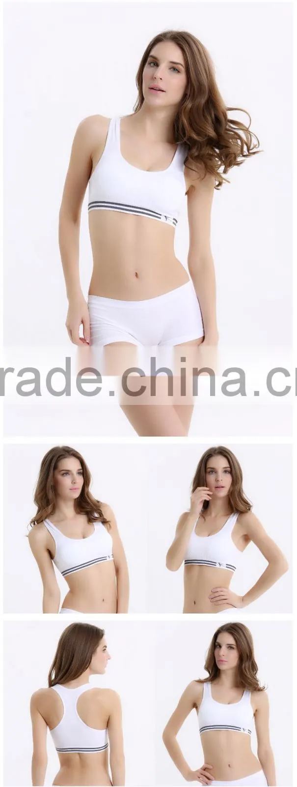 Girl sport seamless bra xxx Photos China