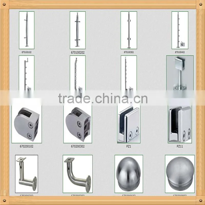 Circular stair glass steps