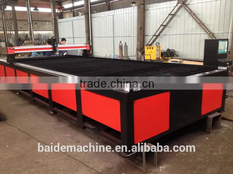 Plasma cutting machine to cut steel plate CNC plasma cutting machine with professinal automatic nesting software