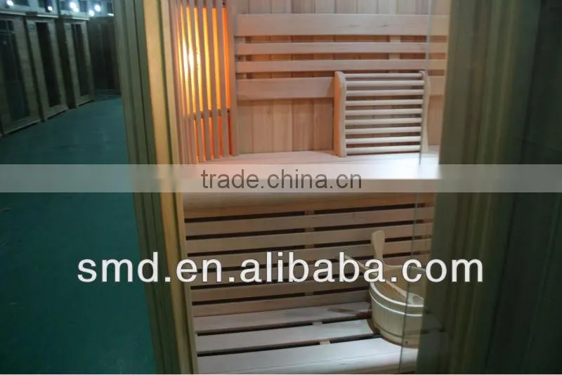 China wholesale CE,ETL approve luxury finland sauna cabin traditional steam sauna room