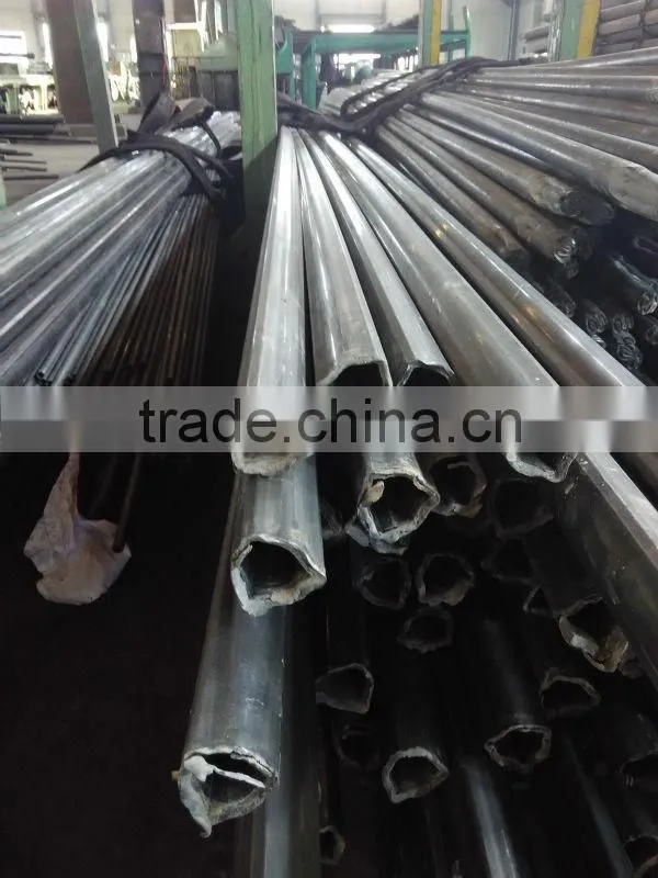 triangular bell-shaped seamless steel tube