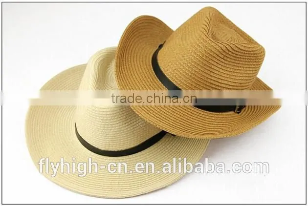 Custom Hand Made Promotional Natural Straw Hats