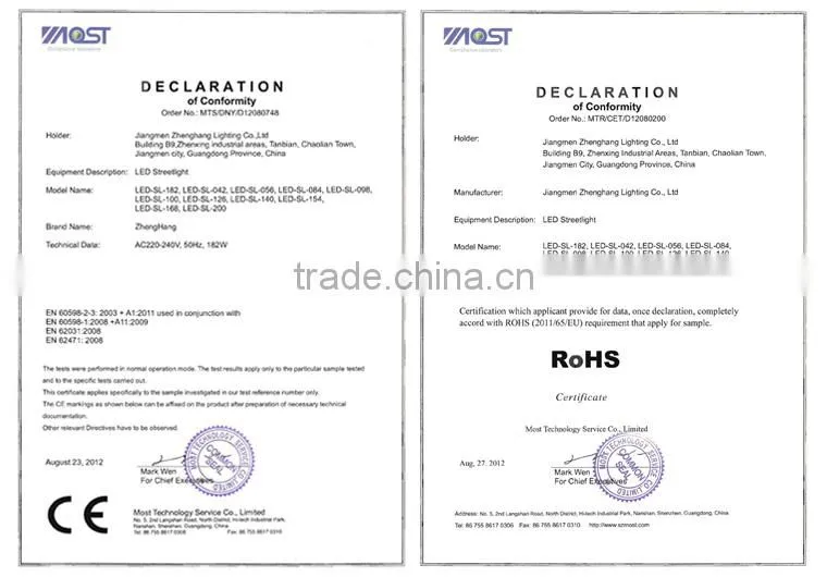 IP66 98W LED street light ,Ourdoor street Led light