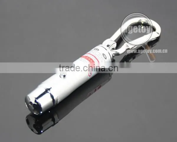 Mini LED Flashlight Torch Lamp Aluminum Carabiner UV Money Detector Electric LED Light Keychain Torch