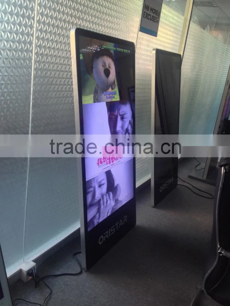55 inch wall mounted advertising lcd ad player / ad video player