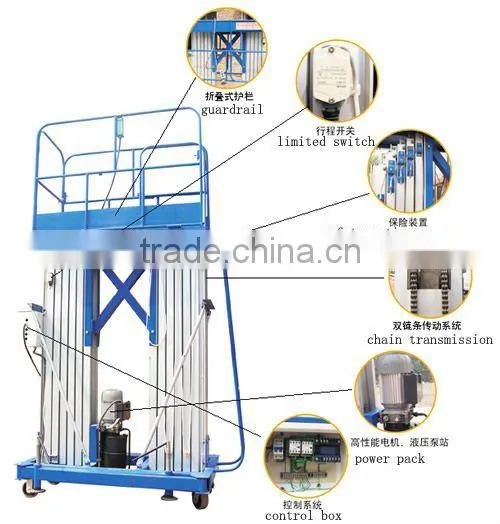 single mast aerial work platform