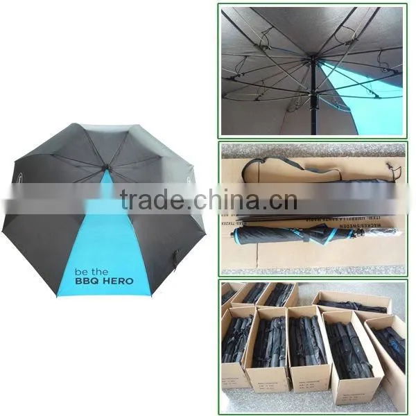 23" attractive promotional walker stick umbrella