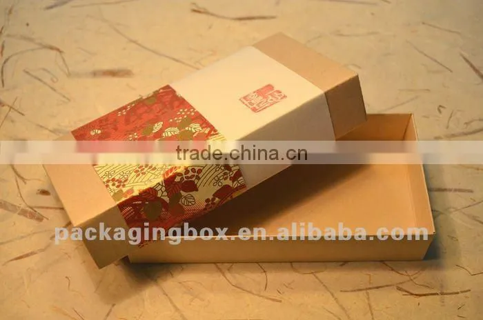 Custom offset laminated paper tea box design