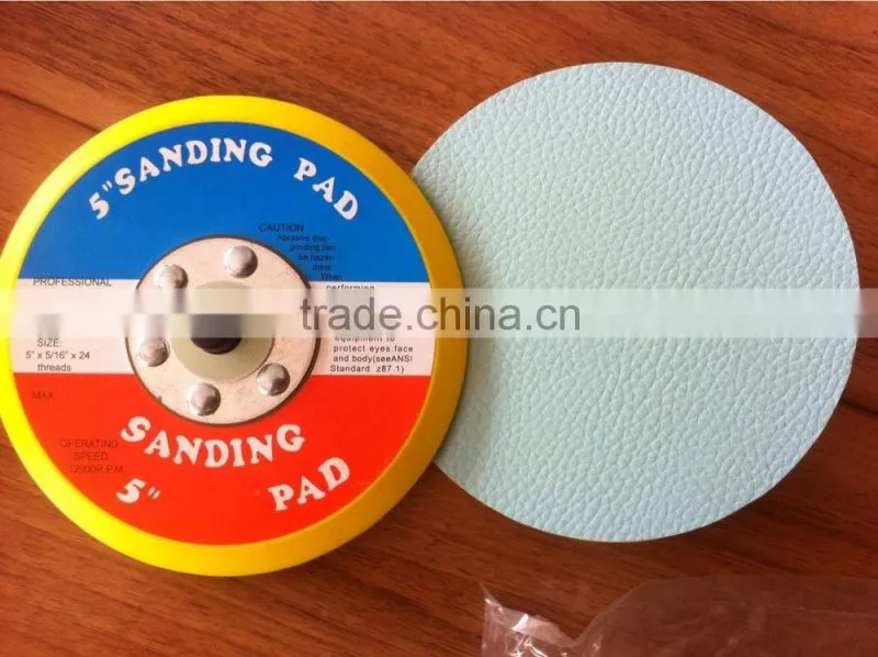 velcro backing pad for pneumatic tools sanding disc pad
