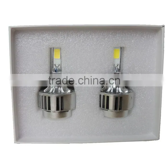 360 degrees 3 face H4 H7 H8 H9 H10 H11 H13 9005 9006 72w led headlight 6600lm led headlight high power led headlights h7
