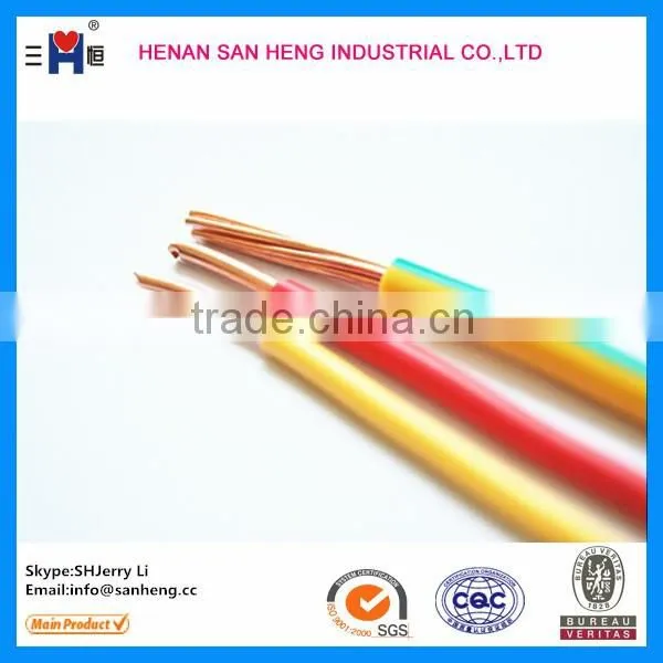 Construction Application 6mm stranded pvc cable