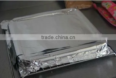 heavy duty aluminium foil roll for food packing/kitchen use/food freeze