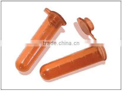 Hinged Lid With Conical Bottom Centrifuge Tube