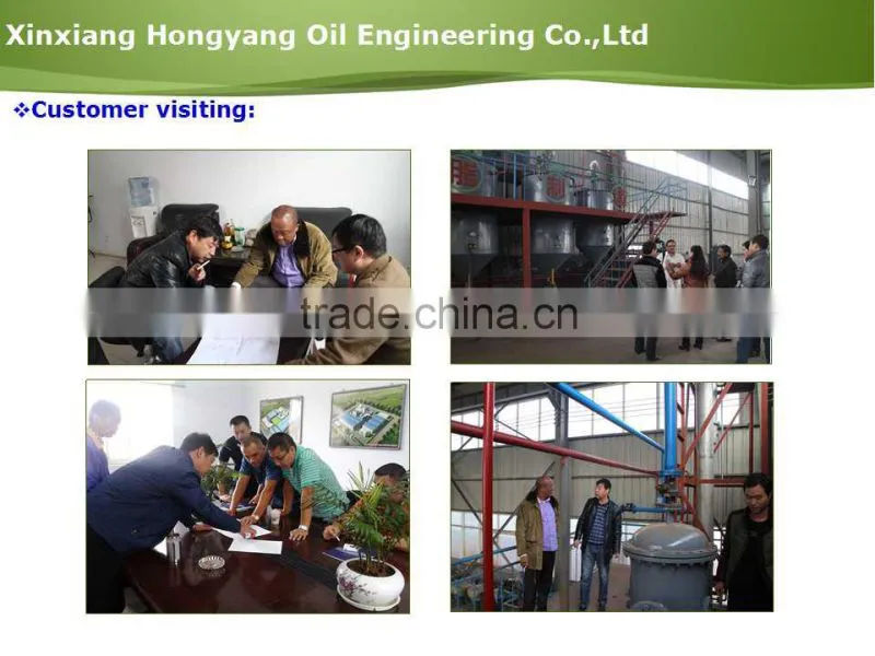 cotton seed oil refinery machine made in China with CE,ISO cert