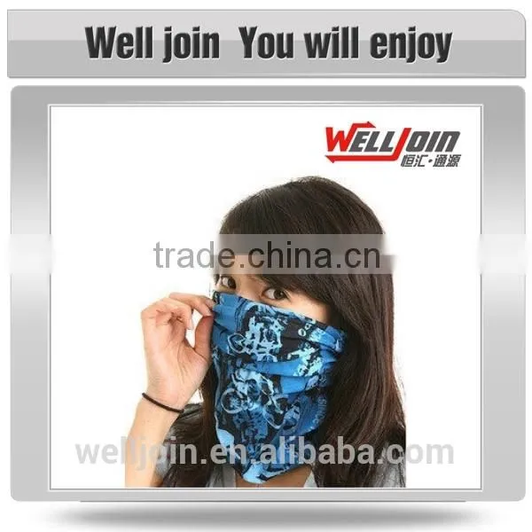 Custom Printed Logo Seamless Tubular Multifunction Headband