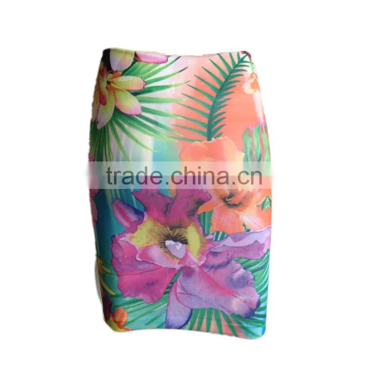 sexy pictures of mature women with short skirt seamless printed skirt