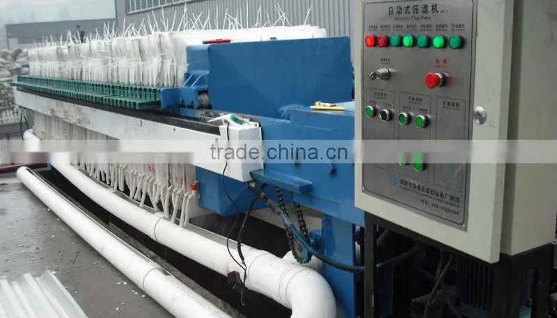 quality automatic plate separation membranes filters press used in the coal/mining